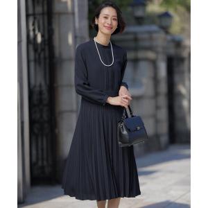 ワンピース ノルディス2wayジョーゼット プリーツ ワンピース