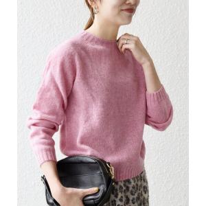 ニット セーター 「SHIPS any別注」Harley of Scotland:「手洗い可能」シェットランド クルーネック ニット 25AW レディ