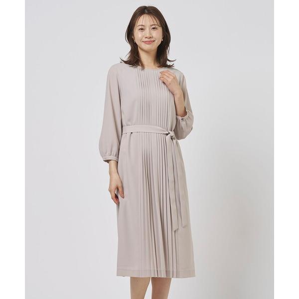 ワンピース ノルディス2wayジョーゼット フロントプリーツ ワンピース