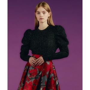 「Sov.」 長袖ニット 38 ブラック レディース