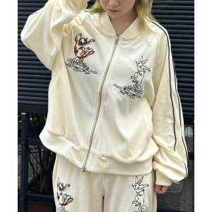 「Candy Stripper」 ジャケット 2 アイボリー レディース