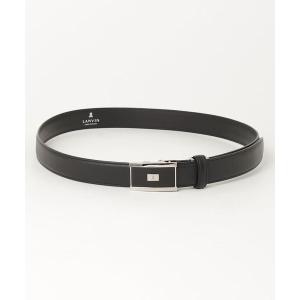 「LANVIN collection」 ベルト - ブラック メンズ