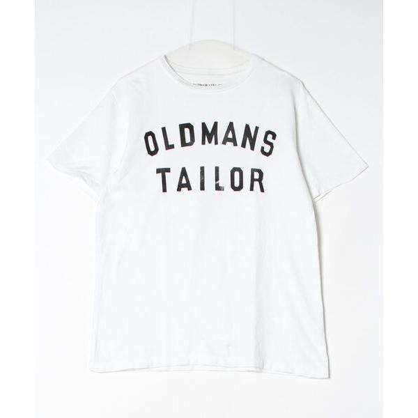 「R&amp;D.M.Co OLDMAN'S TAILOR」 半袖Tシャツ 36 ホワイト レディース