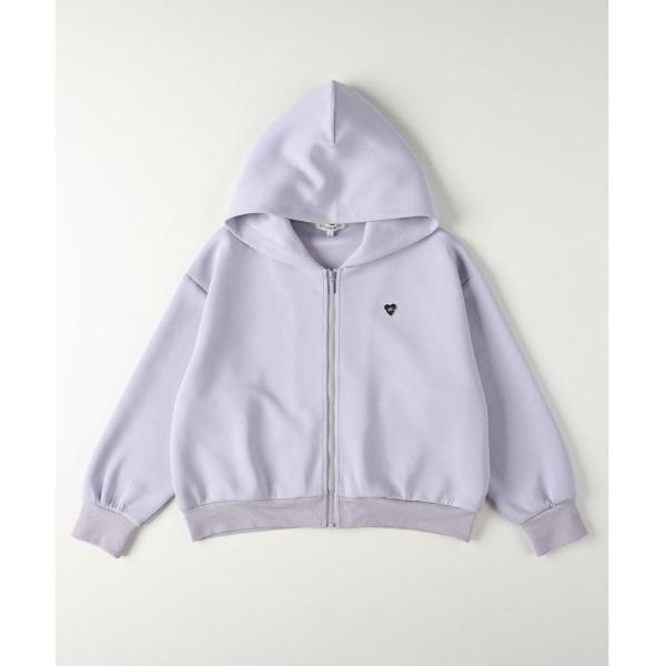 ブルゾン アウター 「VIVIAN BLUE」ダンボールジップパーカー（ フード付き カジュアルスタ...