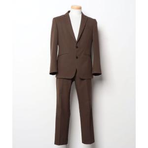 「SUIT SELECT」 スーツ S カーキ メンズ