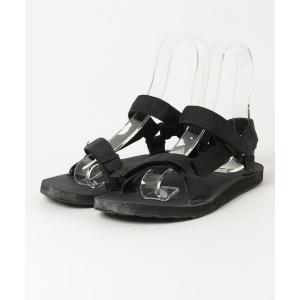 「Teva」 フラットサンダル 24cm ブラック レディース