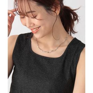 「GLOBAL WORK」 ノースリーブトップス LARGE ブラック×シルバー レディース