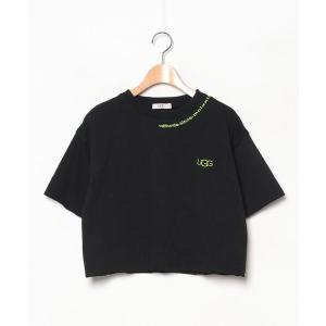 「UGG」 半袖カットソー M ブラック レディース
