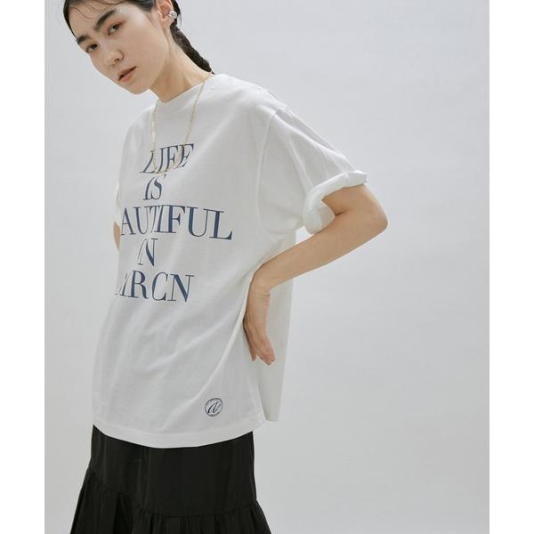 「AMERICANA」 半袖Tシャツ FREE オフホワイト レディース