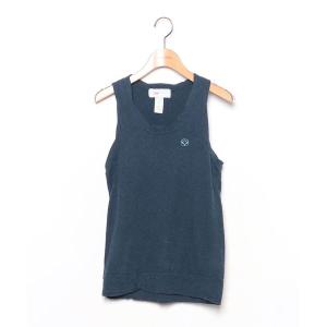 「STUSSY」 ノースリーブトップス S ネイビー レディース