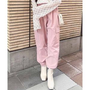 「Rmine」 カーゴパンツ FREE ピンク レディース
