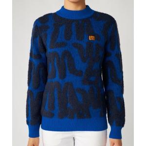 ニット セーター 「Loudmouth:ラウドマウス」レディースモックネックセーター　ゴルフ レディース