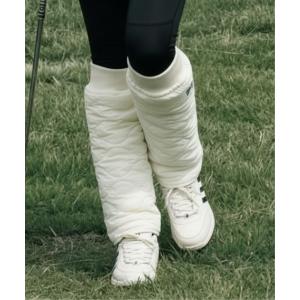 レッグウォーマー 「FILA GOLF:フィラゴルフ」レディース薄中綿入りレッグウォーマー　ゴルフ　散歩　アウトドア レディース