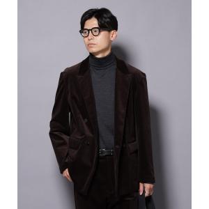 ジャケット テーラードジャケット スマみえジャケット ダブルブレスト