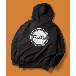 HUF 【並行輸入】ハフ メンズ ハーフジップ スウェット SLATE