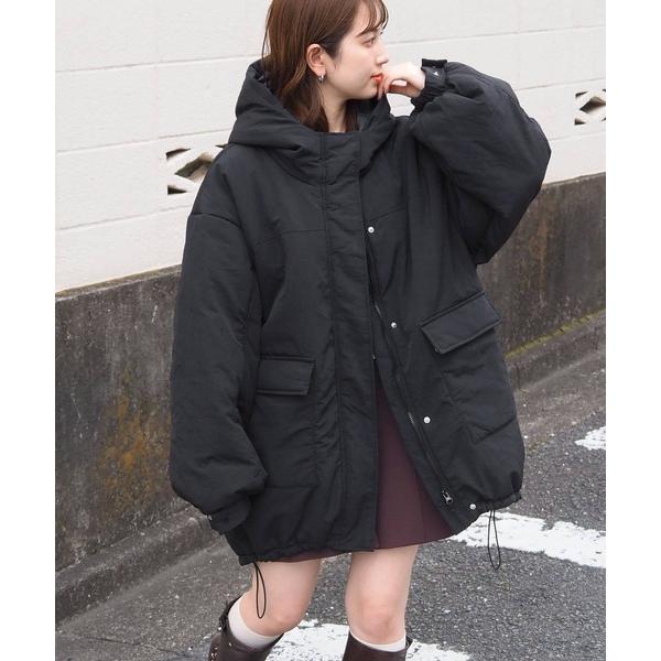 ブルゾン アウター 「丈が選べる2サイズ」モンスターパーカーブルゾン レディース