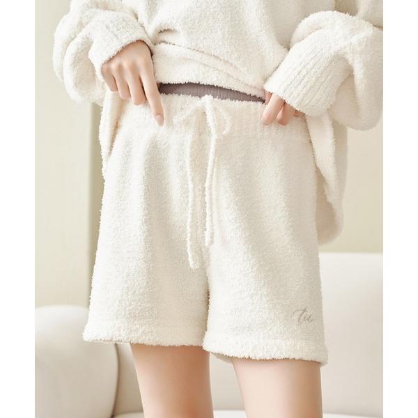パジャマ ルームウェア 「P.snow」ショートパンツ レディース