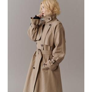 トレンチコート コート 「mi-企画」ロングトレンチコート レディース メンズ