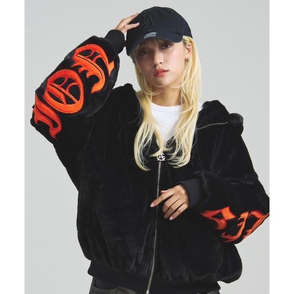 ブルゾン アウター GA O.E-LOGO FUR BLOUSON メンズ レディース