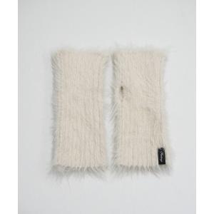 手袋 「Finissage」シャギーリブハンドウォーマー レディース メンズ