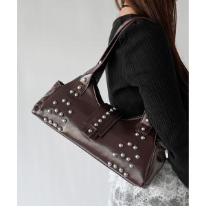 ハンドバッグ 「 IMARI / イマリ 」 スタッズ デザイン レザー ハンドバッグ #_