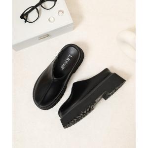 スリッポン L.B.Evans Luna 厚底スリッポン レディース