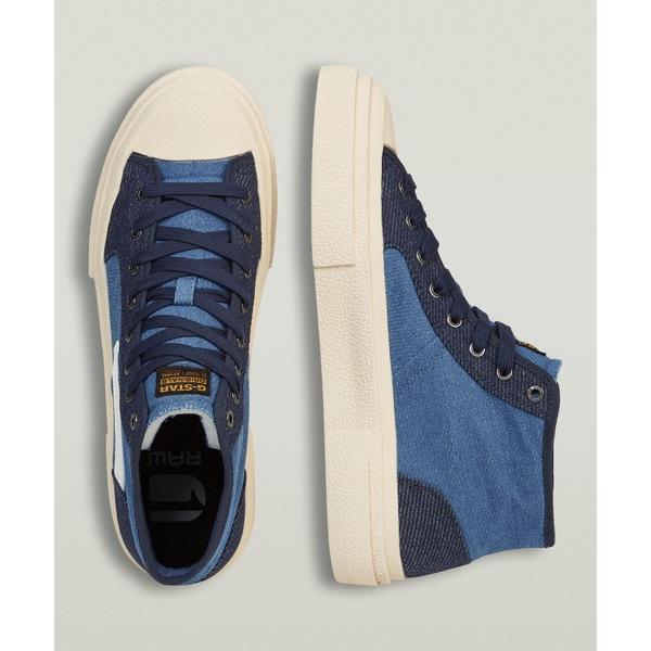 スニーカー VODAN MID SNEAKERS/コットンキャンバスミッドカットスニーカー メンズ