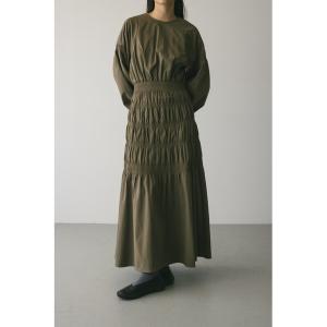 ワンピース シャーリングフォルムワンピース