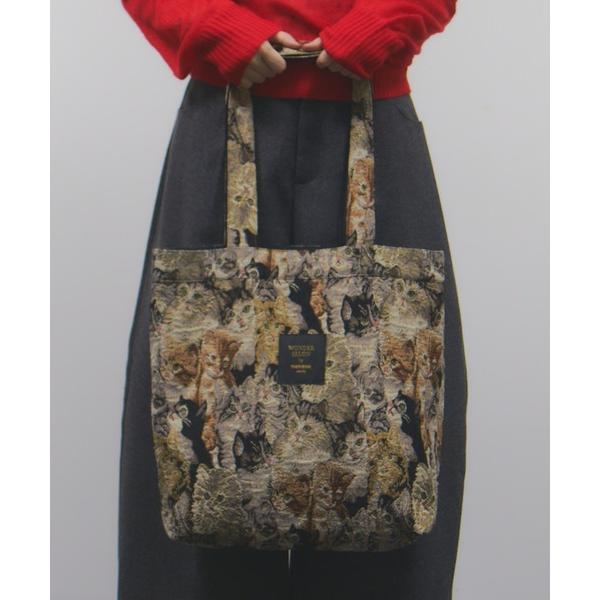 トートバッグ WONDER SALON CATゴブラントートバッグ レディース メンズ