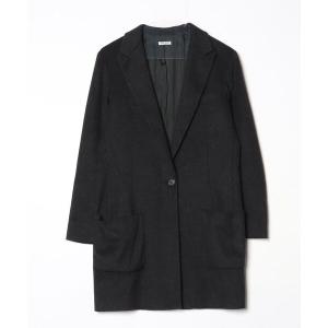 miu miu（ミュウミュウ） チェスターコート 38 ブラック レディース