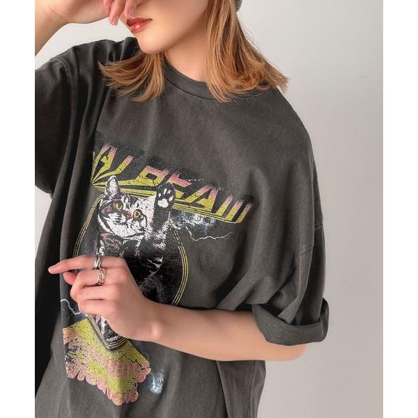 「Java」 半袖Tシャツ LARGE グレー レディース