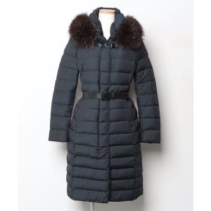 「MOORER」 ダウンコート 40 ブラック レディース