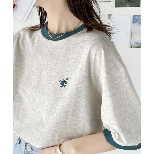 「Java」 半袖Tシャツ MEDIUM オートミール レディース