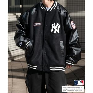 「Perushu」 スタジャン LARGE ブラック メンズ