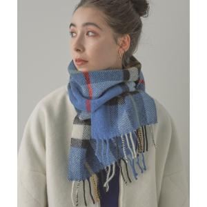 「TWEED MILL」 ストール FREE ブルー レディース