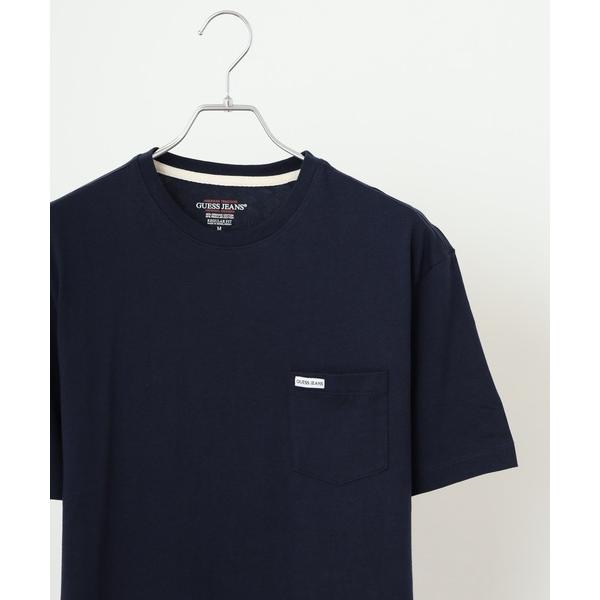 tシャツ GUESS JEANS GJ SS CN REG PKT TEE ゲス 胸ポケット付きクル...