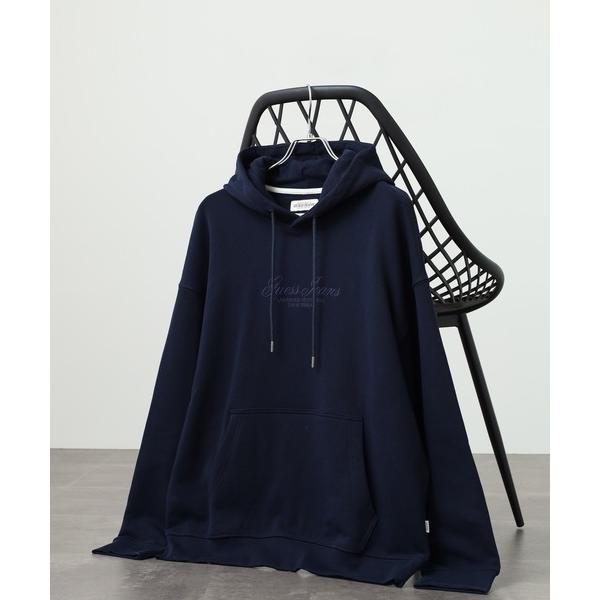 パーカー GUESS JEANS GJ HOOD OS 3D EMBRO SCRIPT LOGO S...