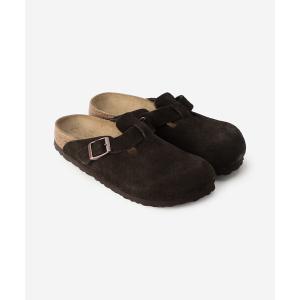 サンダル BIRKENSTOCK | Boston LEVE MOCCA WOMEN レディース