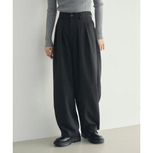 パンツ 「WEB限定」タックワイドパンツ レディース
