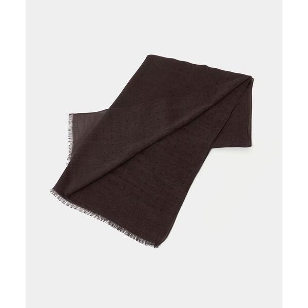 ストール マフラー 「HOLLIDAY＆BROWN」ドット ストール メンズ