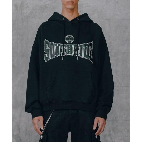 パーカー 「BREATH」SOUTHSIDE CROSS LOGO HOODIE / ブラック 「B...
