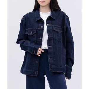NAVY uvカット デニムジャケット gジャン ブリーズデニム Type2