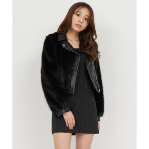 レザージャケット ライダース ファーライダースジャケット レディース