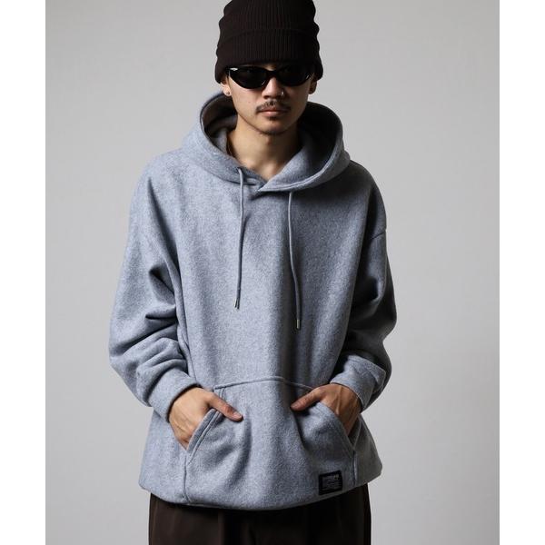 パーカー 両面起毛オーバーサイズ プルオーバーパーカー メンズ レディース
