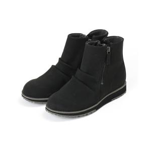 ブーツ 「GORE-TEX」全天候型カジュアルブーツ　ダブルファスナーで脱ぎ履きラクチン♪ レディース