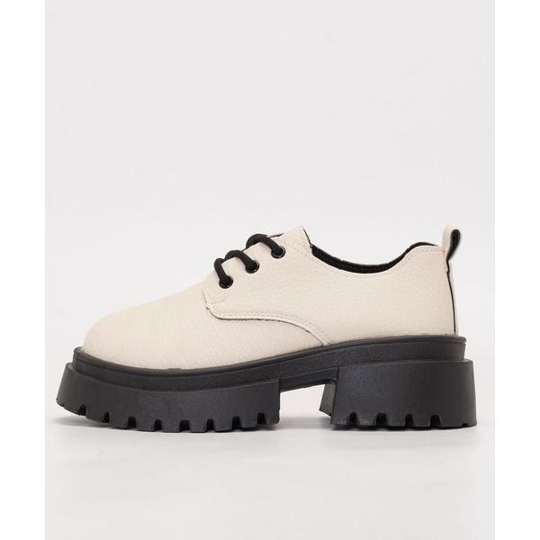 フォーマルシューズ 3ホール オックスフォードシューズ / 厚底 レディース