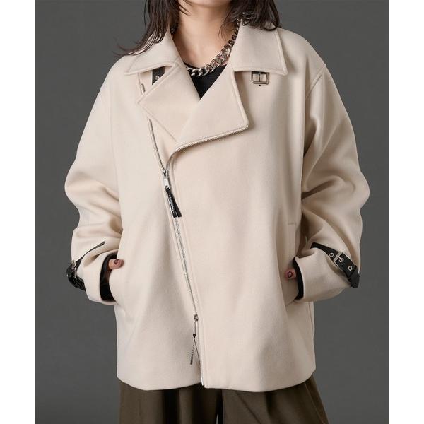 革ジャン ライダース ライダースオーバーブルゾン メンズ レディース