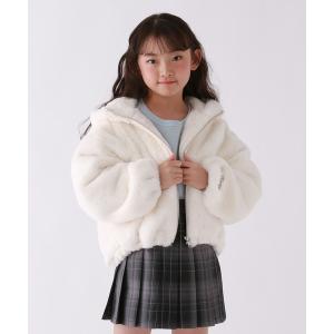 algy（アルジー） ブルゾン アウター ネコミミBIGエコファーアウター