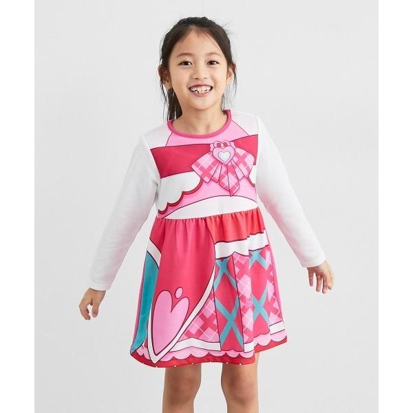 ワンピース 「キミとアイドルプリキュア♪」変身ワンピース キッズ 子供服 女の子