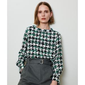 ブラウス シャツ チドリレタードブラウス レディース